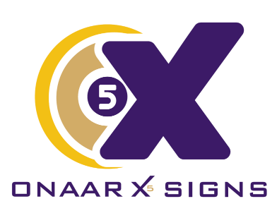 Signage Company | Onaar X5 Signs